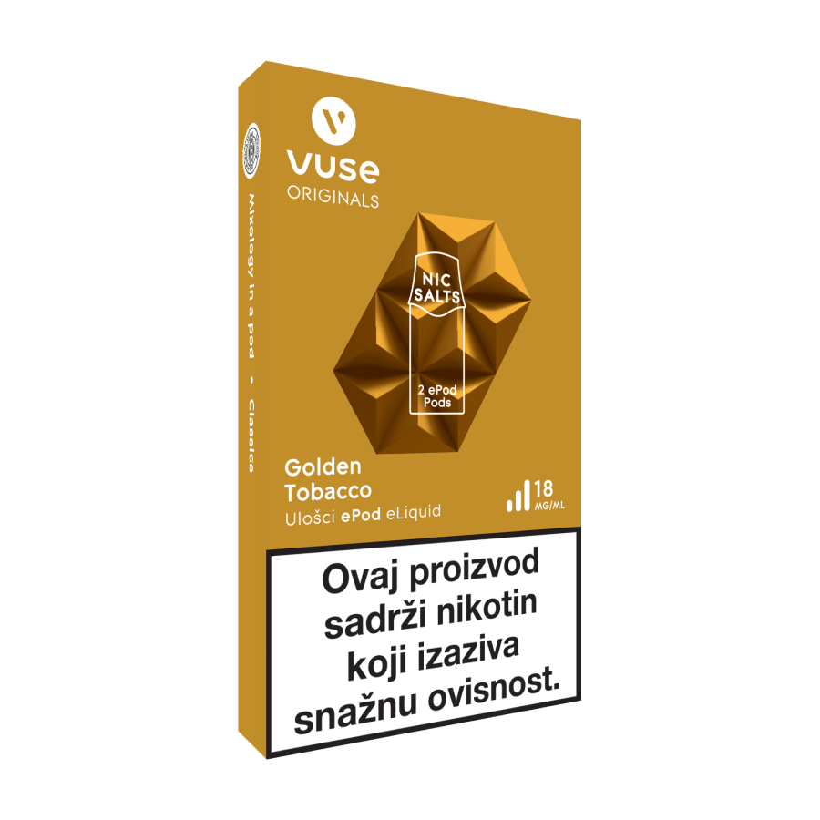 VUSE - EPOD2 - GOLDEN TOBACCO 18mg