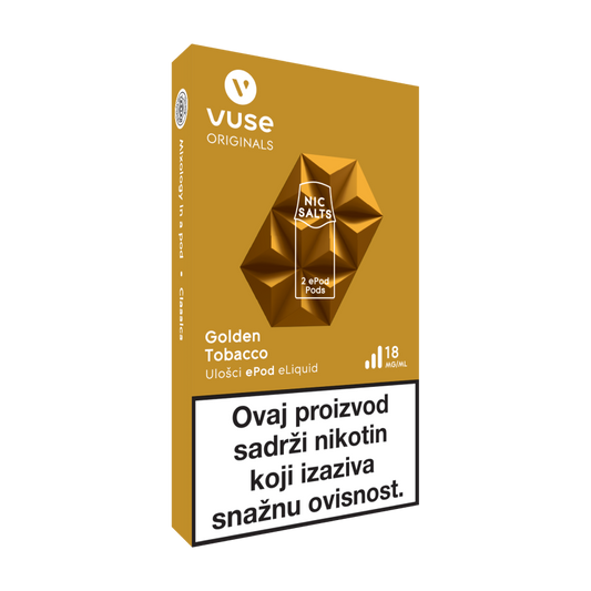 VUSE - EPOD2 - GOLDEN TOBACCO 18mg