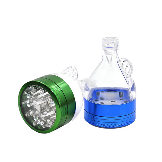 Acrylic/metal grinder - funnel