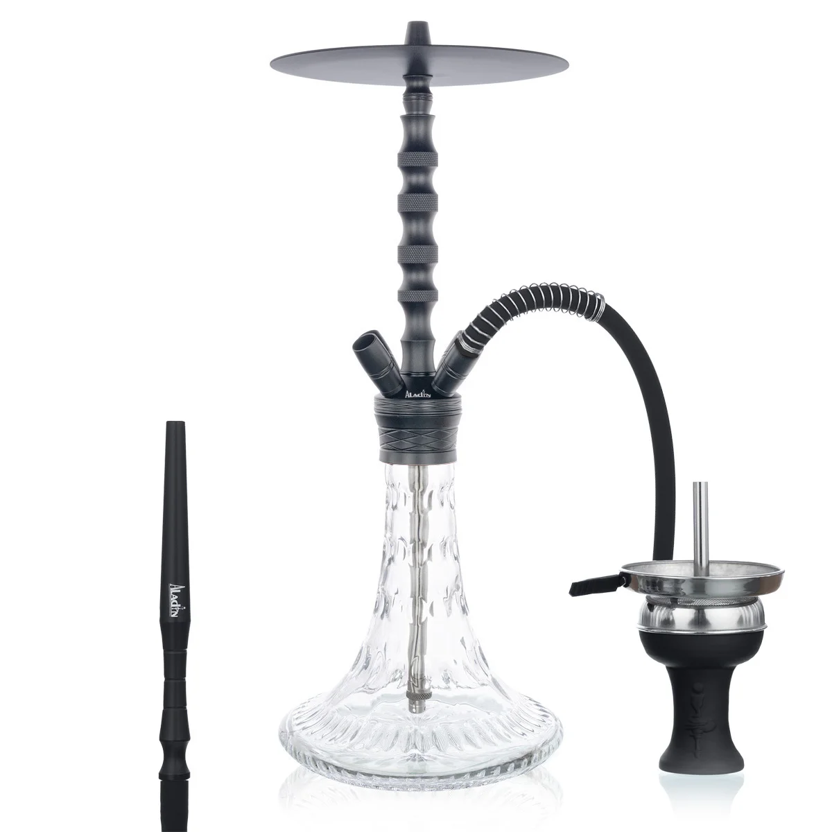 Aladin hookah - Alux M6 - Rose Gold - 58cm - 4 hose connections