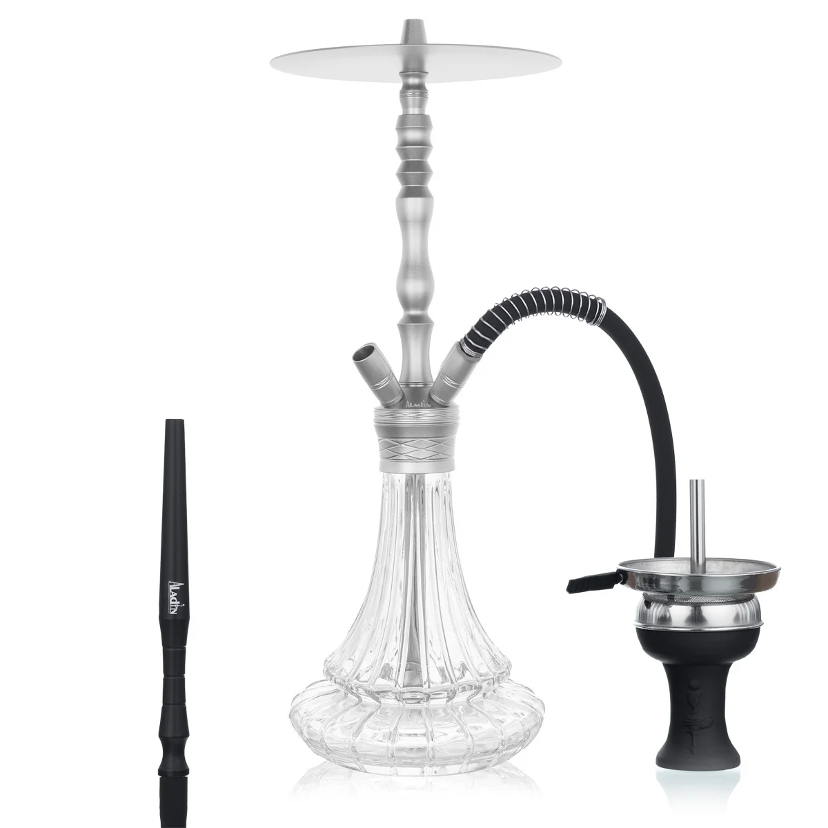 Aladin hookah - Alux M6 - Rose Gold - 58cm - 4 hose connections