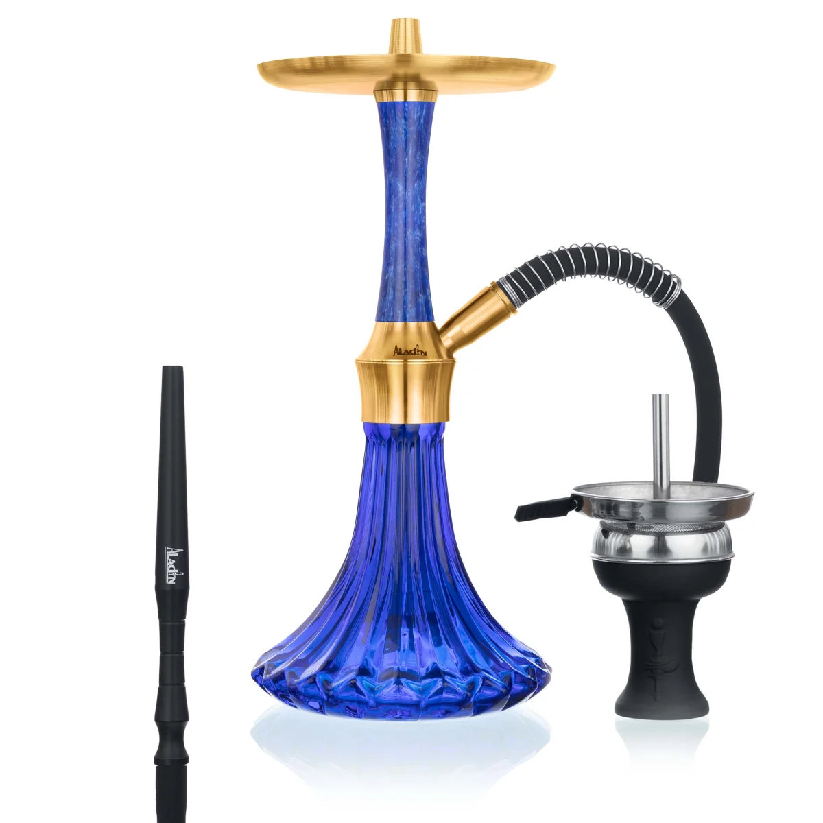 Aladin hookah - Epox 360 - Blue Glow - 36cm