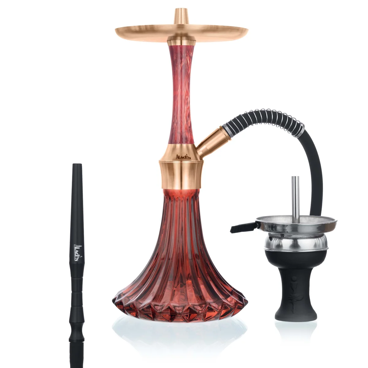 Aladin hookah - Epox 360 - Blue Glow - 36cm