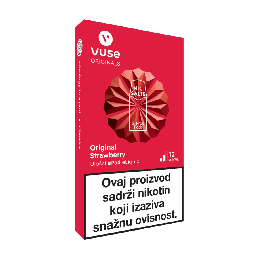 VUSE - EPOD2 - ORIGINAL STRAWBERRY 12mg