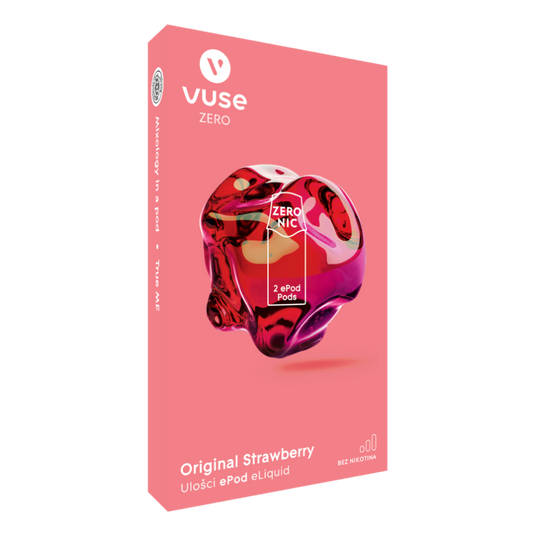 VUSE - EPOD2 - ORIGINAL STRAWBERRY 0mg