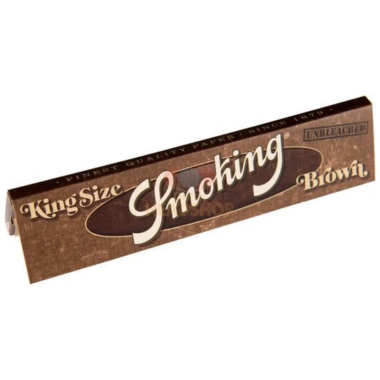 SMOKING - Papir za motanje - Brown king size