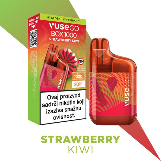 VUSE GO BOX 1000 - STRAWBERRY KIWI (20mg)