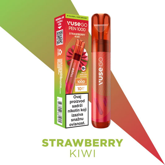 VUSE GO 1000  PEN  - STRAWBERRY KIWI (10mg)