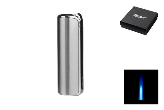 Eurojet - Jet lighter - matt chrome