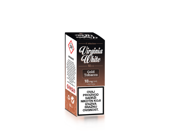 Virginia White - Gold Tobacco -10ml