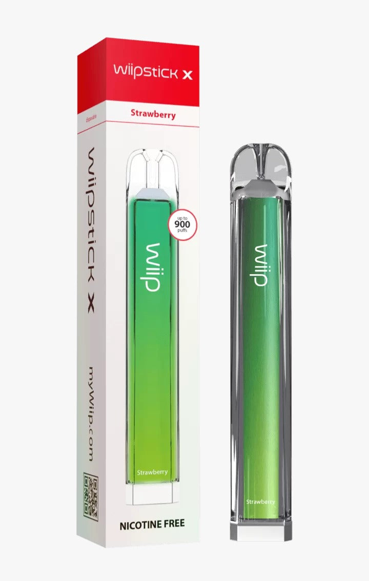 Wiipstick X - Strawberry - Nicotine free