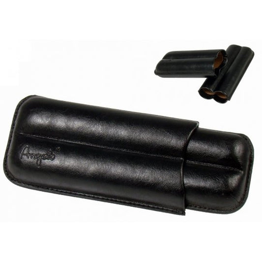 Angelo - Case for 2 cigars - Black